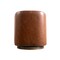 Merrick Lane Ada Upholstered Club Style Barrel Chair with Nail Trim, Sloped Arms, and 360 Degree Swivel Base in a Vinyl Wrap